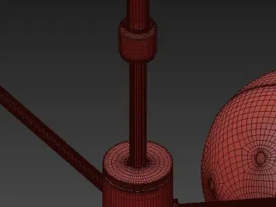 Artillerigatan chandelier 3D model