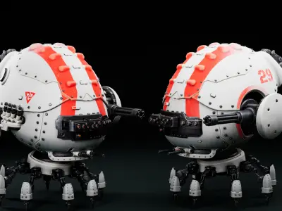 Etasphera29 Low-poly 3D model