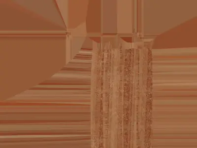 street bench Low-poly 3D model purchase