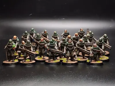 Jade Coalition - Basic Infantry 3D print model