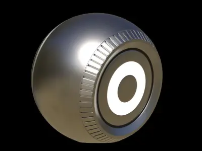 sci-fi sepakers 3D model