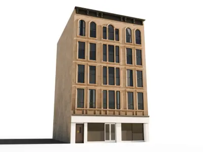 New York Building collection Low-poly 3D model