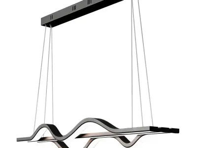 NEO Gleam RC Modern Led Pendant Lights 3D model