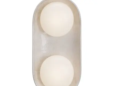 Arteriors Glaze Large Sconce Low-poly 3D model