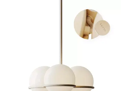 Era light crown from Ferm Living 3D model