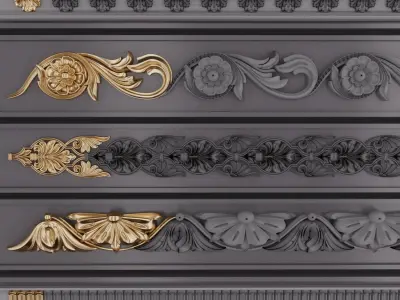 Trim Ornament 115 3D model