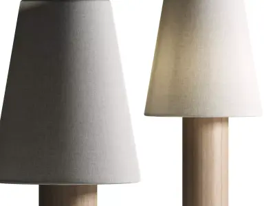 Kave Home Marga Floor Lamp 3D model