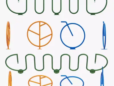 Baum bissa routa 3D model