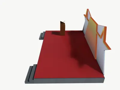 Stage 3D model