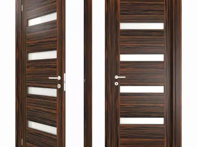 Italian Door San Remo K011 3D model