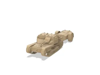CV L3-35 Flamethrower - 1-100 scale 3D print model