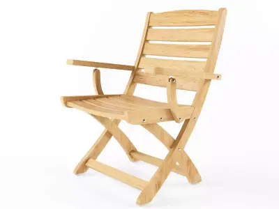 garden armchair 3D model