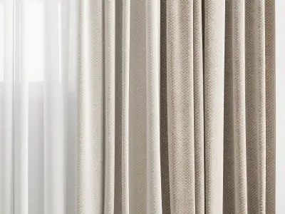Curtain 304 3D model