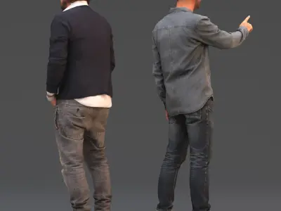  pose People SixPack 001 