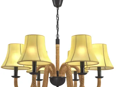 Hanging Lamp Loft 3D model