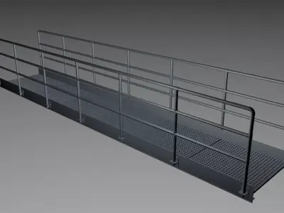 C4D catwalk 3D model