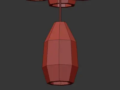 CHATELET CIRCULAR CHANDELIER 3D model