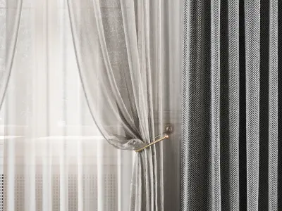 CURTAINS 577C 3D model