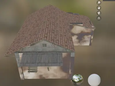 building house 21 Low-poly 3D model