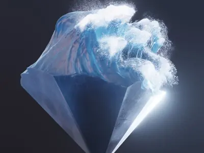 Crystal Waters 3D model