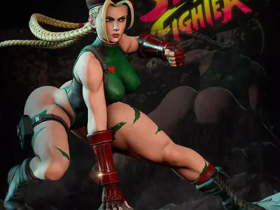 Cammy - Street Fighter - With NSFW 3D print model