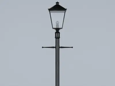 London Lamp Post - Variation 01 - 3D model