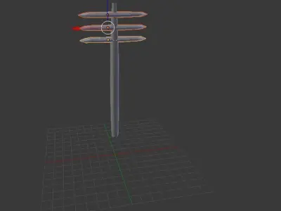 Lite tower Free low-poly 3D model