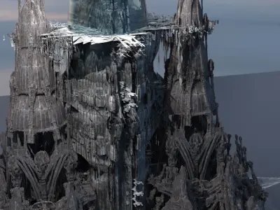 Bermuda Triangle Temple  3D model