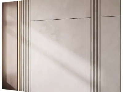 Wall 3D panel 34 3D model