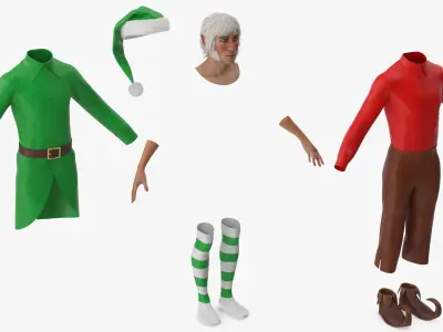  Christmas Elf Male 6 