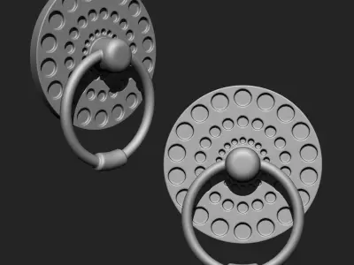 Door Latch IMM Brush Pack 20 in One vol 4 3D model