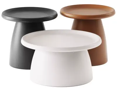 ArtissIn Coffee Table Mushroom Nordic Round 3D model