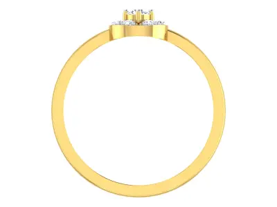 Women Ring  Render 3dm STL OBJ FBX Details 3D print model 281
