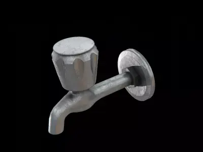 Long body TAP worn Low-poly 3D model