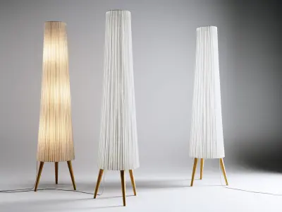 IKEA Okensand floor lamp 3D model