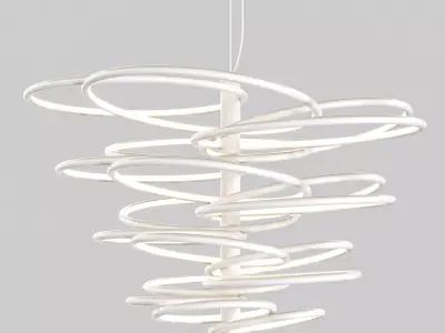 ceiling suspension lamp 3D model