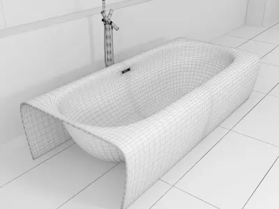 Bath Strip 3D model