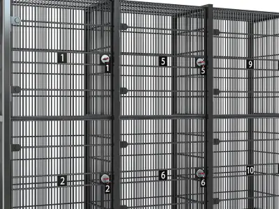 Luggage Storage 3D model