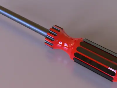 screwdriver square 3D model