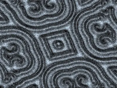 Relief pattern for door panel 3D model