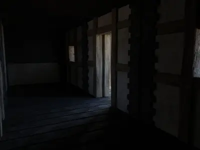 CRAFTSMAN MASONRY WORKSHOP BUILDINGS STORE SMITHY COLLECTION Low-poly 3D model