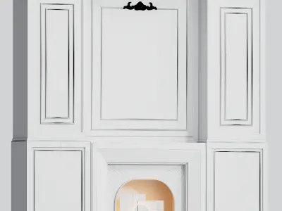 Fireplace 34 3D model