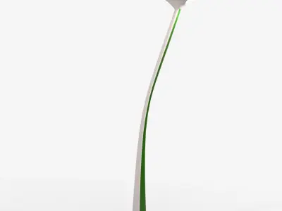 Duzina Svjetlosti Lampe PBR 3D model
