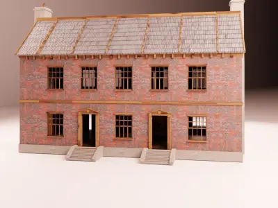 Mansion 3D model buy
