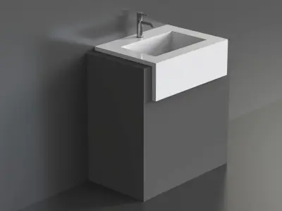 Basin Sink 12 3D model