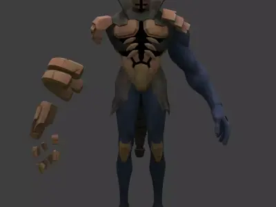 EXUS Hyper Light Breaker Crown Boss Free 3D model