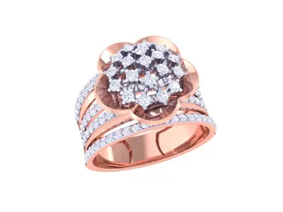  Women Ring MTL 3dm STL OBJ FBX Details 3D print model 37