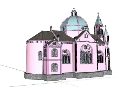 Architecture-Religion-God-Culture-Temple -0225 3D model