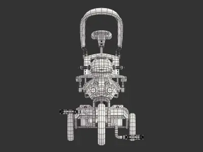 Duck Tricycle 3D model