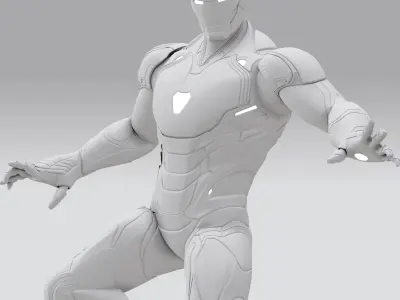 Iron Man MK85 3D model